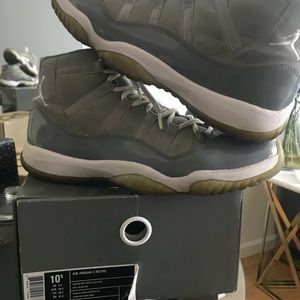 Jordan XI cool grey high size 10.5